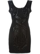 Hervé Léger Canah Dress, Women's, Size: S, Black, Rayon/nylon/spandex/elastane