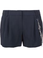 Thomas Wylde Cross Chain Detailing Tailored Shorts