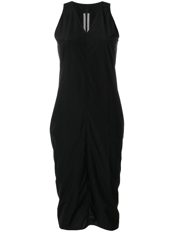 Rick Owens Draped Pencil Dress - Black