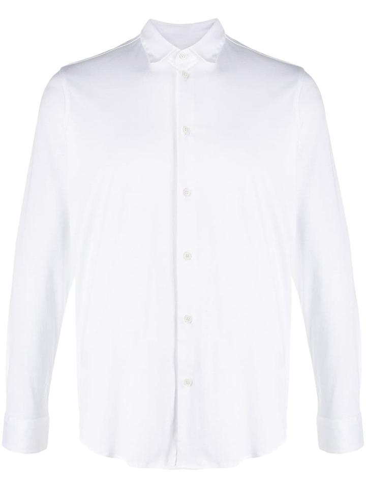 Z Zegna Pointed Collar Shirt - White