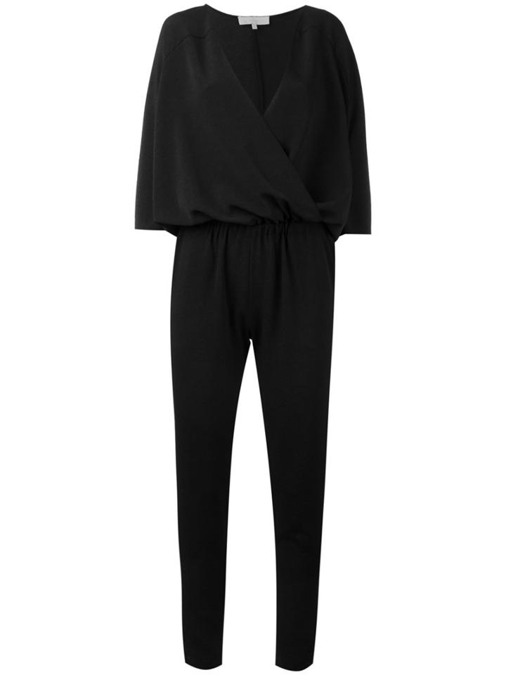 Vanessa Bruno V-neck Jumpsuit, Women's, Size: 38, Black, Polyester