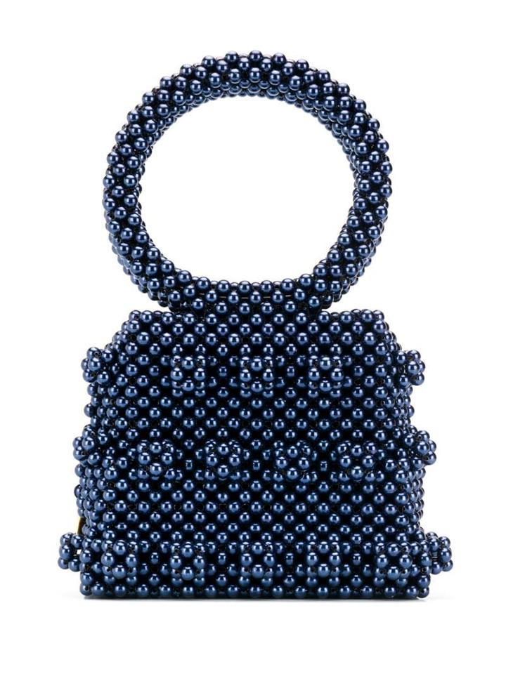 Shrimps Small Dante Tote Bag - Blue