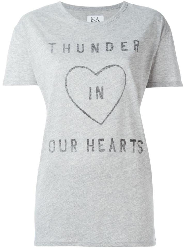 Zoe Karssen Heart Print T-shirt