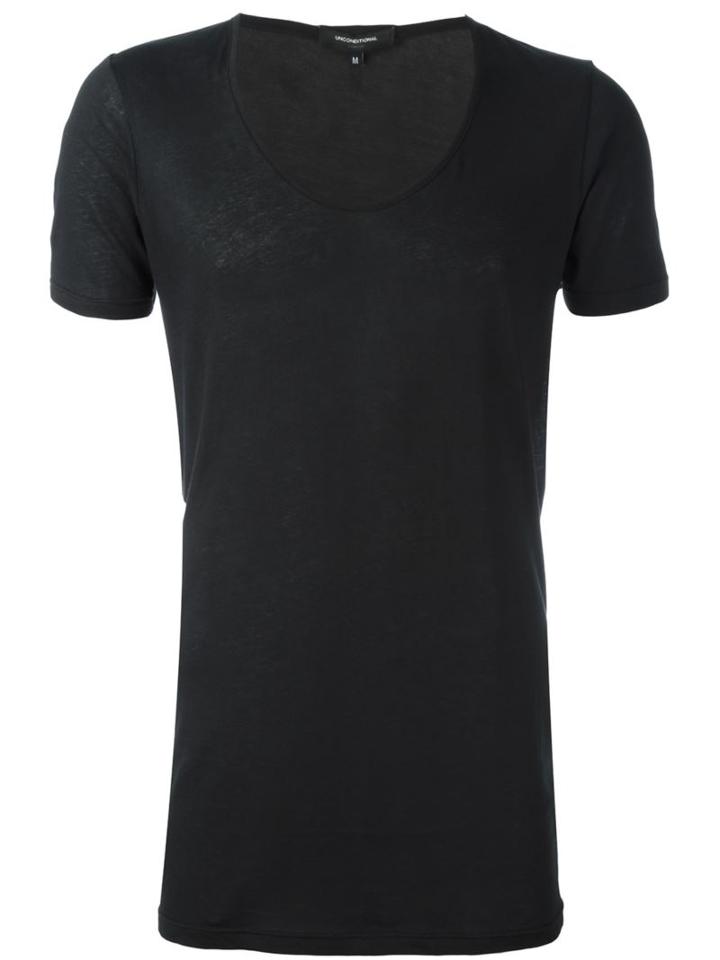 Unconditional Deep U-neck T-shirt