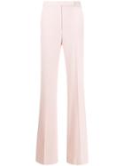 Max Mara High Rise Flared Trousers - Pink