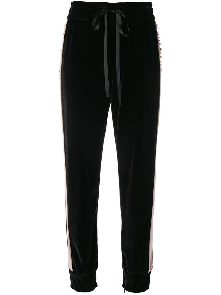 Blugirl Studded Track Trousers - Black