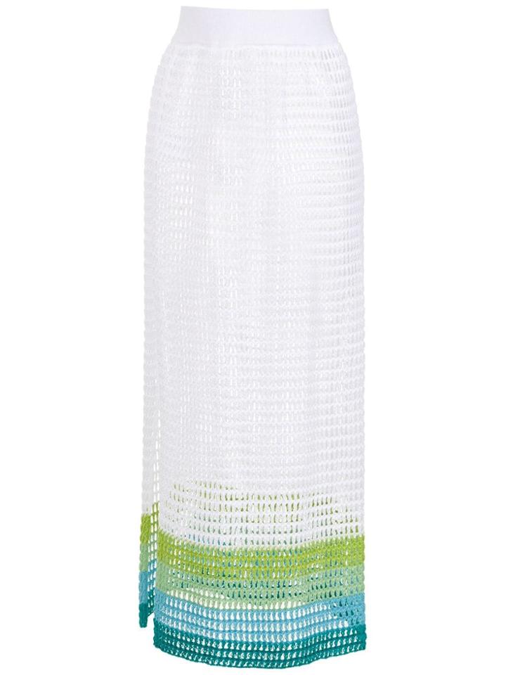 Cecilia Prado Knit Midi Bruna Skirt - White