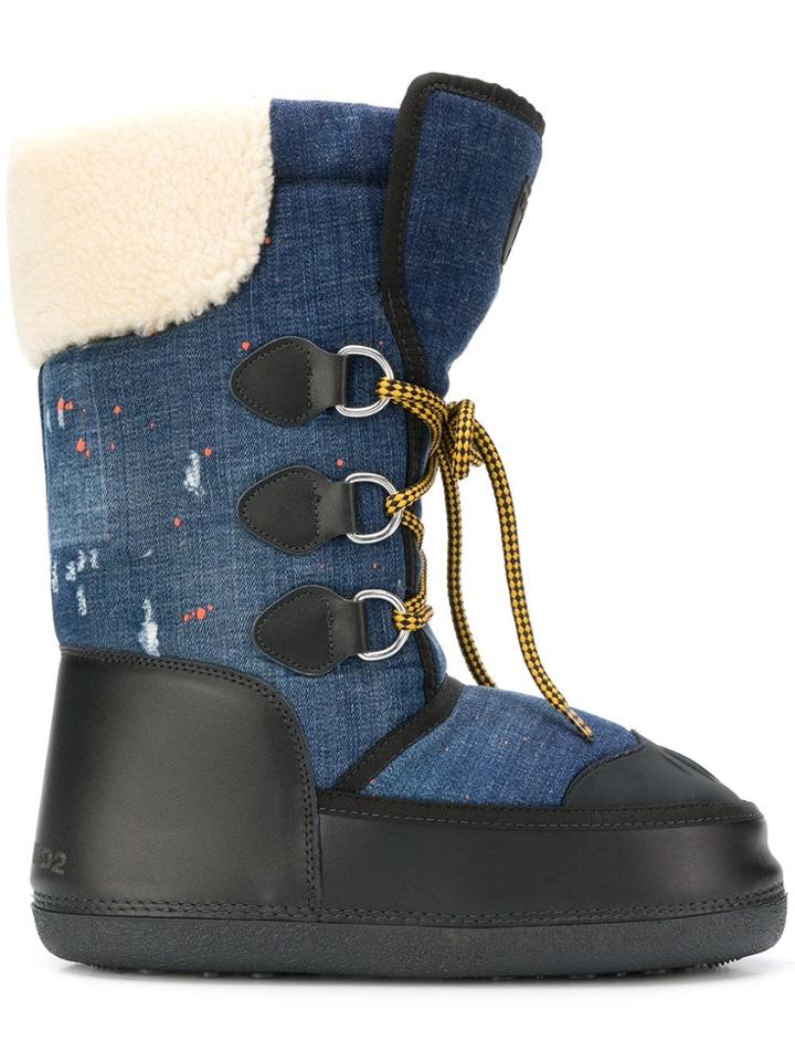 Dsquared2 After Ski Boots - Blue