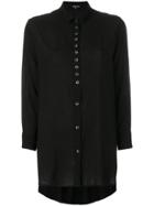 Ann Demeulemeester Blanche Oversized Shirt - Black