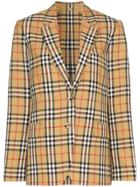 Burberry Vintage Checked Jacket - Brown