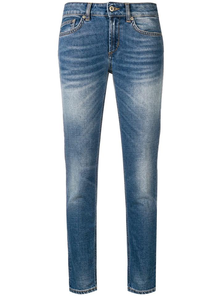 Dondup Cropped Slim-fit Jeans - Blue