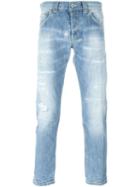 Dondup Mius Jeans, Men's, Size: 38, Blue, Cotton/polyester