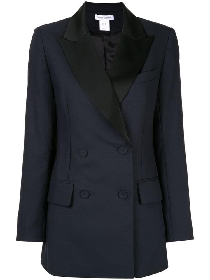 Bianca Spender Double Breasted Blazer - Black