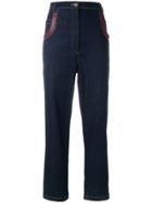 Nina Ricci Straight Jeans - Blue