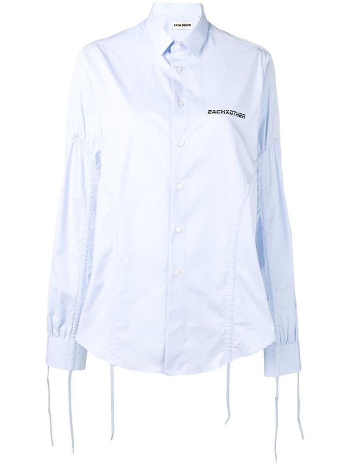 Each X Other Adjustable Strap Shirt - Blue