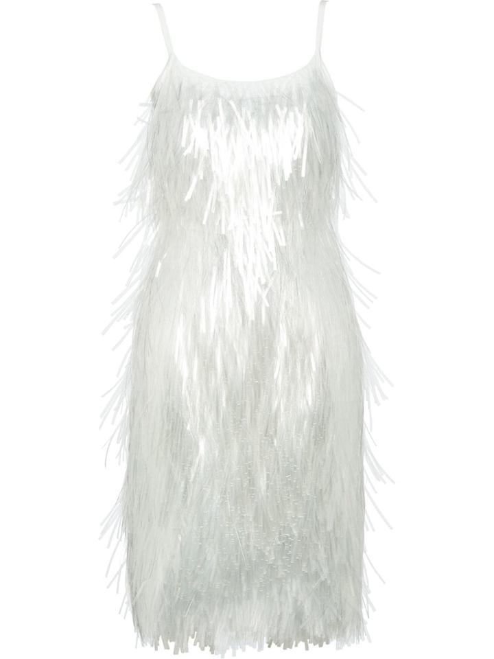 Prada Dress With Appliqués - White