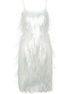 Prada Dress With Appliqués - White