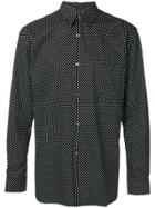 Comme Des Garçons Shirt Micro Polka Dot Shirt - Black