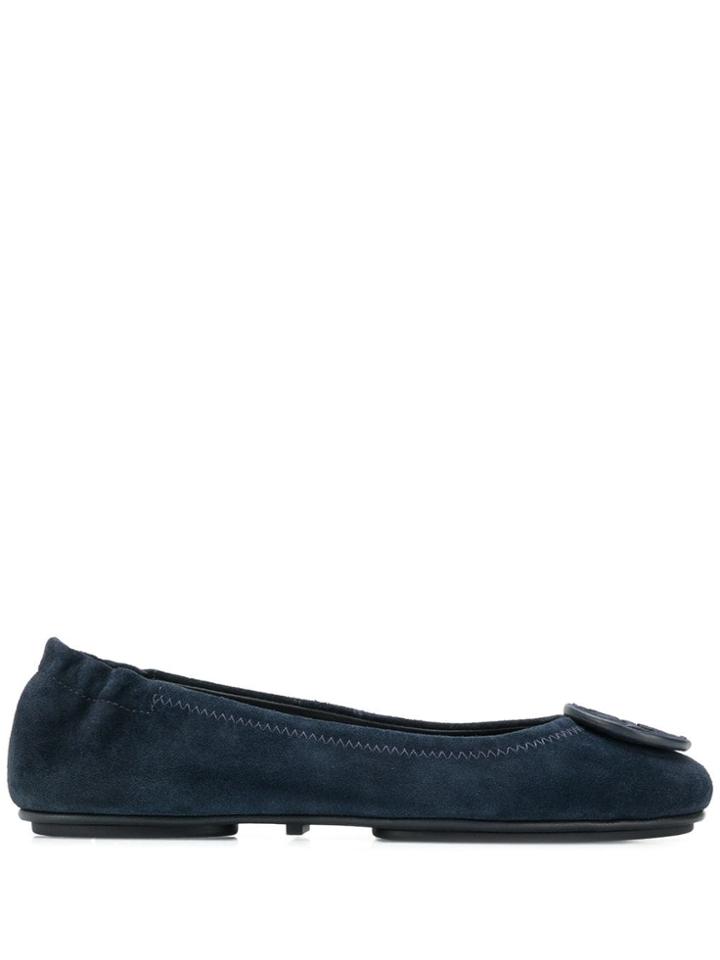 Tory Burch Minnie Ballerina Shoes - Blue