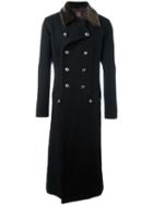 Jean Paul Gaultier Vintage Double Breasted Coat, Men's, Size: 48, Black