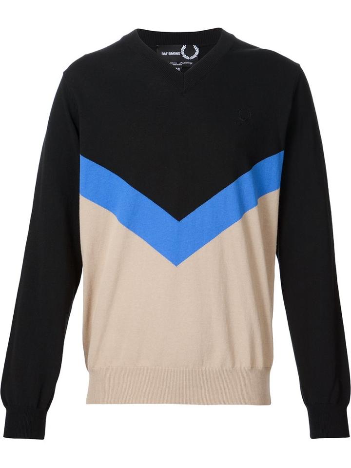 Raf Simons - Fred Perry V-neck Sweater