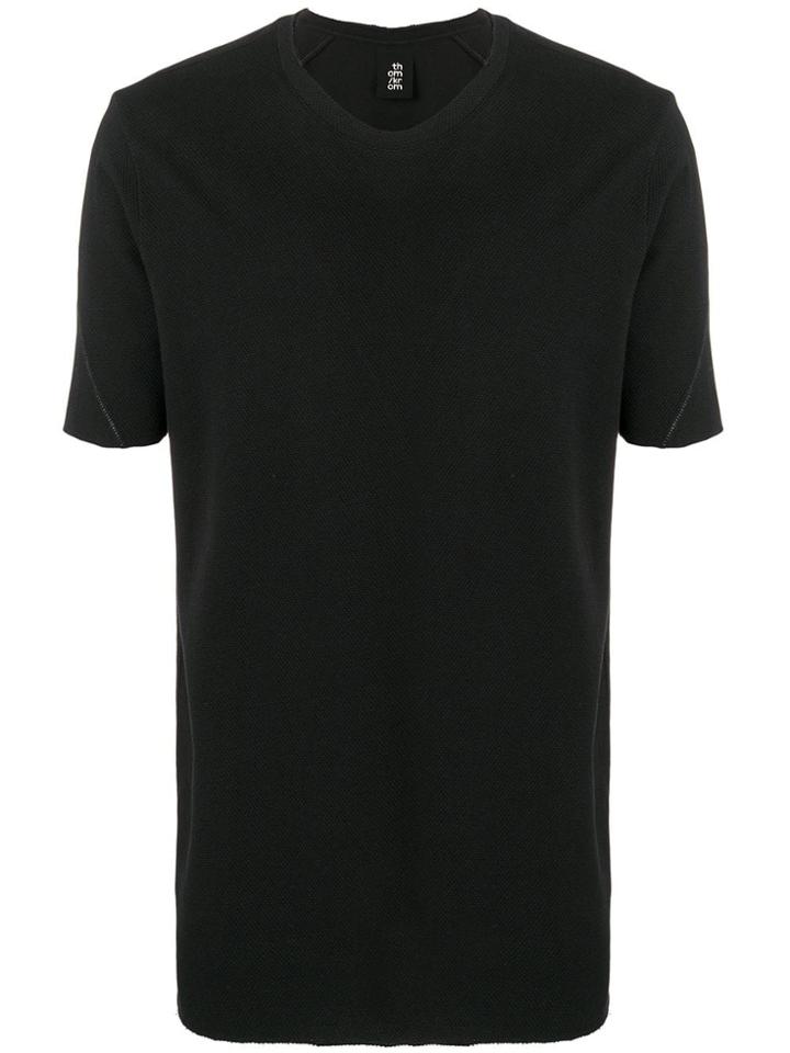 Thom Krom Textured Loose T-shirt - Black