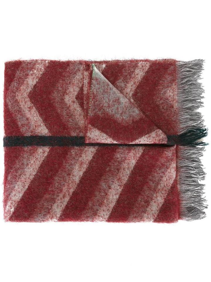 Humanoid 'cwen' Scarf, Women's, Red, Polyamide/mohair/wool/virgin Wool