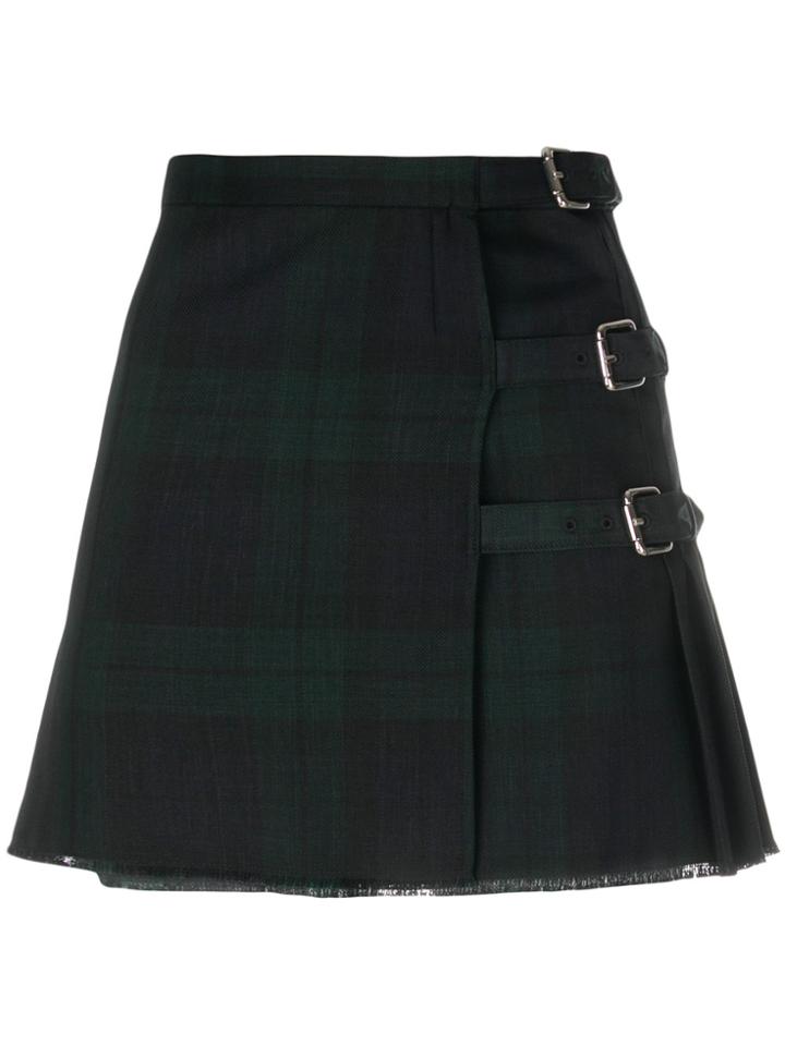 Alyx Plaid Mini Skirt - Black