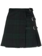 Alyx Plaid Mini Skirt - Black