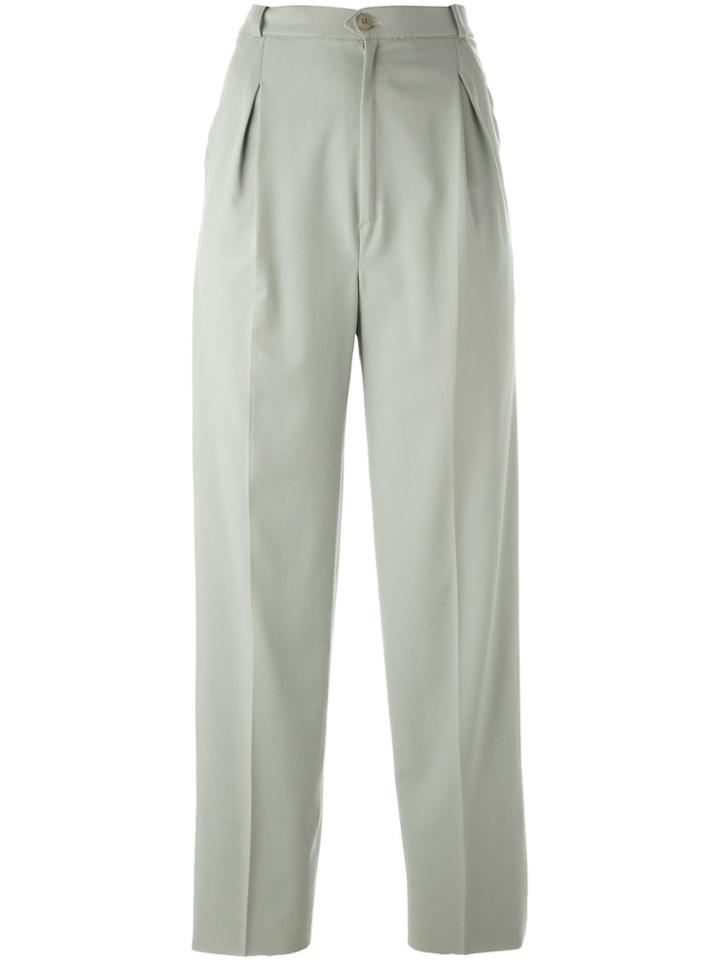 Jean Louis Scherrer Vintage High Waist Trousers - Grey