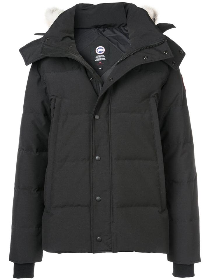 Canada Goose Wyndham Parka Coat - Black