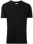 Textured T-shirt - Men - Cotton - S, Black, Cotton, Estnation