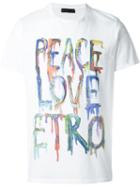 Etro Peace & Love Print T-shirt