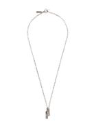 Henson Mini Long Tags Necklace - Metallic