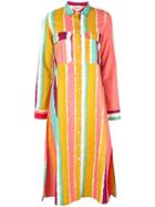 Le Sirenuse Striped Shirt Dress - Multicolour