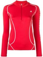 Perfect Moment Thermal Half-zip Jumper - Red