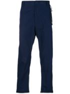 Prada Technical Cropped Trousers - Blue