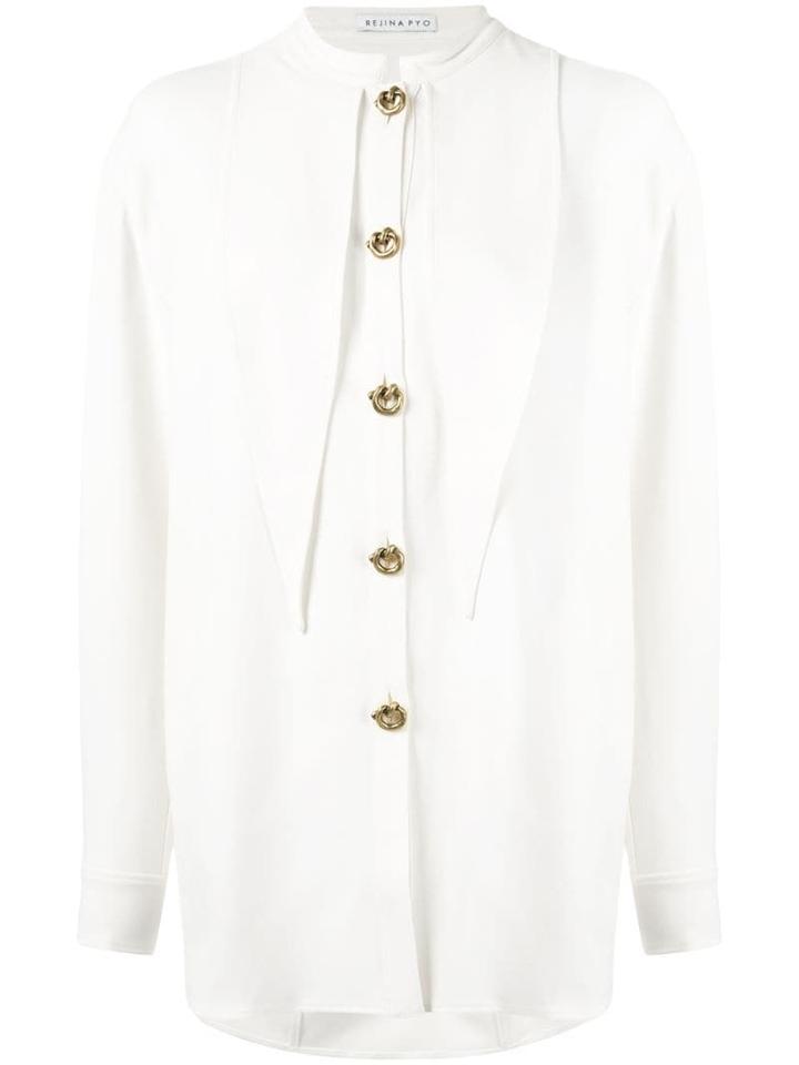 Rejina Pyo Andrea Long Collar Shirt - Yellow