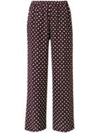 Aspesi Polka Dot Trousers - Red