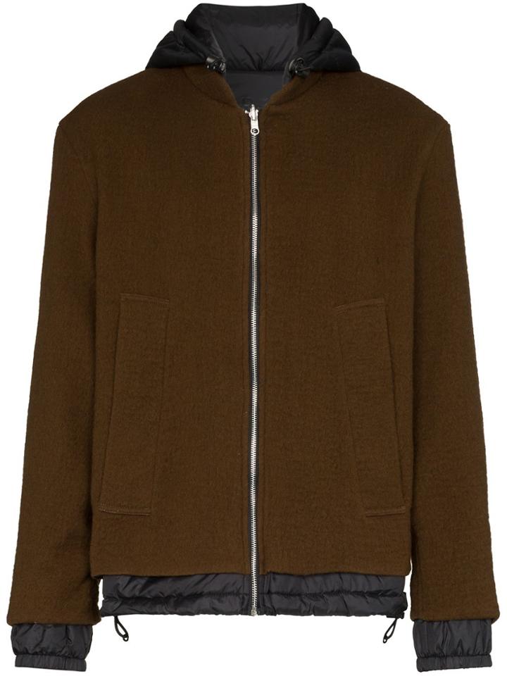 Loreak Mendian Reversible Goni Brando Hooded Jacket - Brown