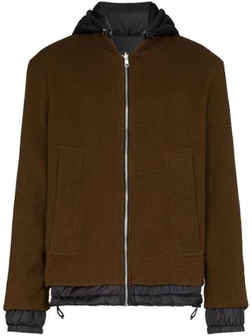 Loreak Mendian Reversible Goni Brando Hooded Jacket - Brown