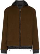 Loreak Mendian Reversible Goni Brando Hooded Jacket - Brown