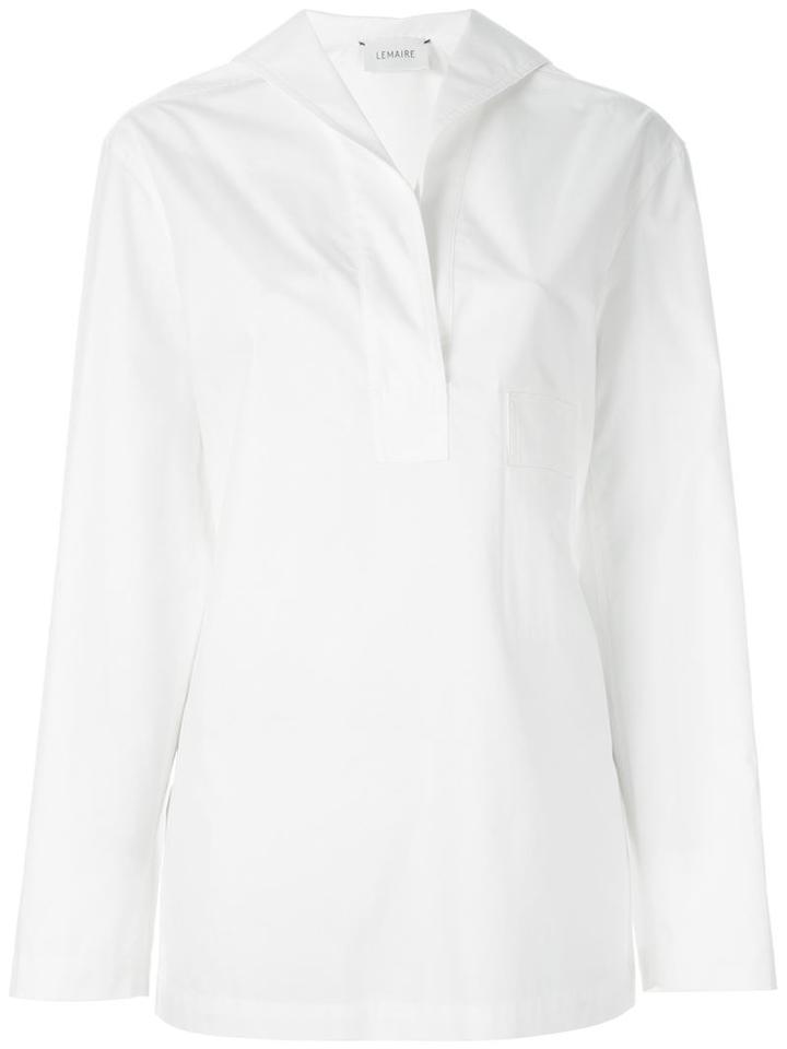 Lemaire Classic Shirt, Women's, Size: 40, White, Cotton