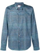 Ps By Paul Smith Classic Checked Shirt - Blue
