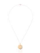 Sasha Samuel 14k Gold Plated Heather Locket - Metallic