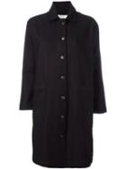 Société Anonyme 'jap Trench' Overcoat, Women's, Size: Small, Blue, Cotton