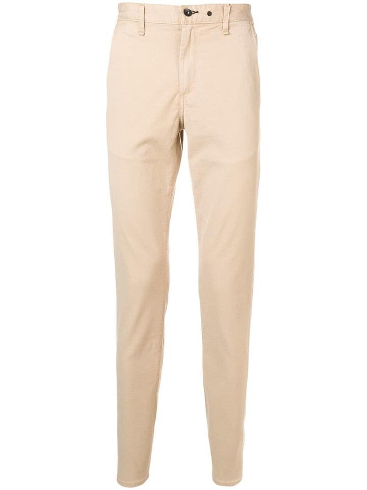 Rag & Bone Classic Slim-fit Trousers - Neutrals