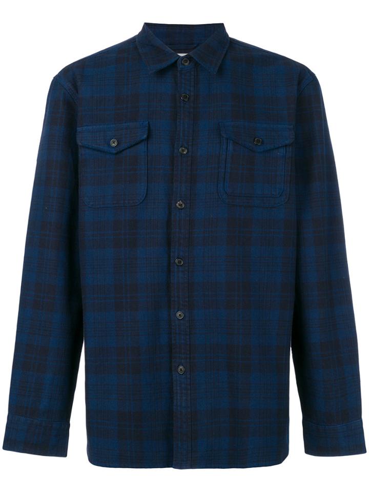 Kent & Curwen Plaid Shirt - Blue