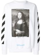 Off-white Monalisa Print Sweatshirt