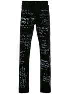 Études Grafiti Fitted Trousers - Black